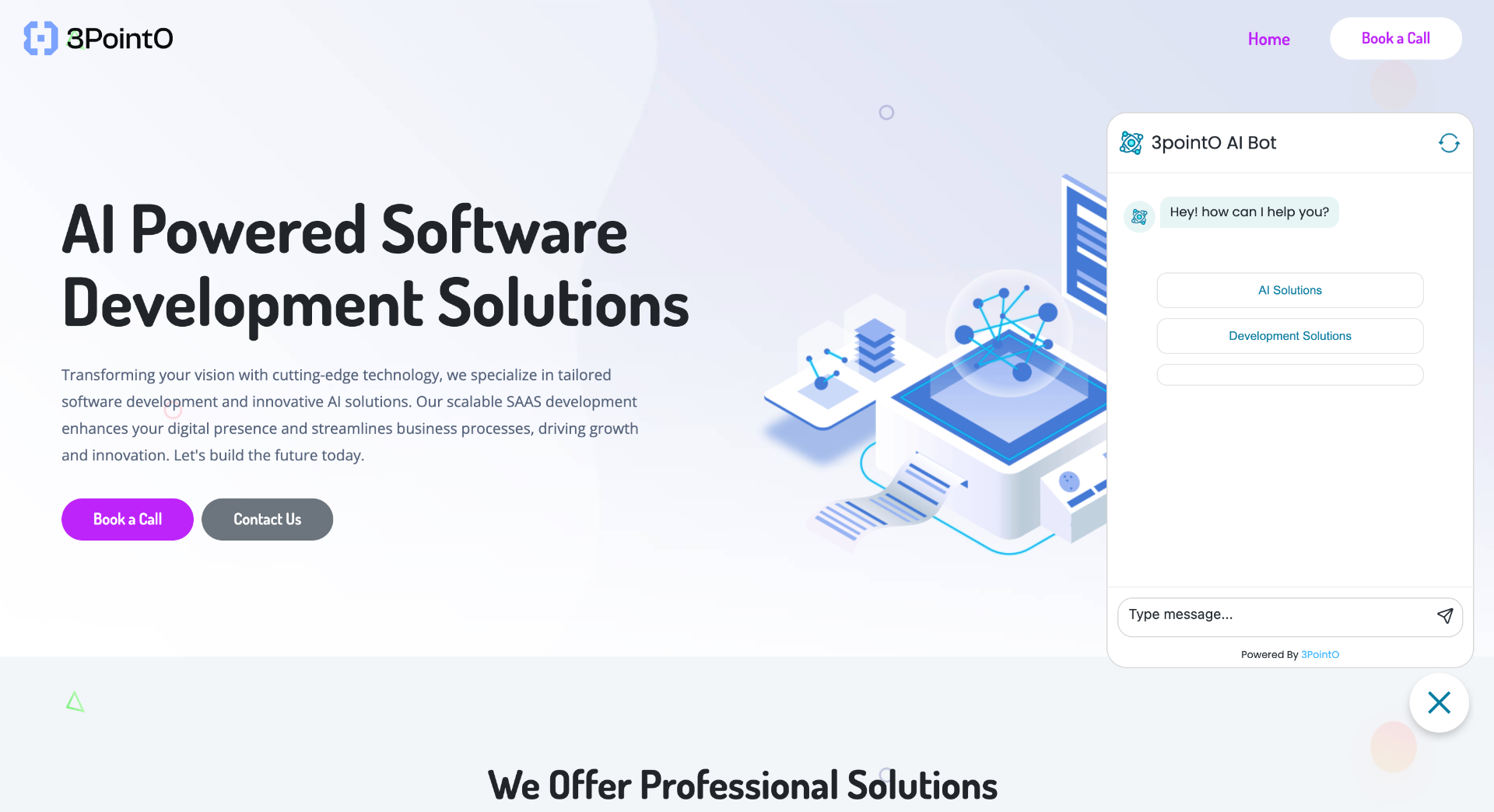 AI-Powered Chatbot Widget